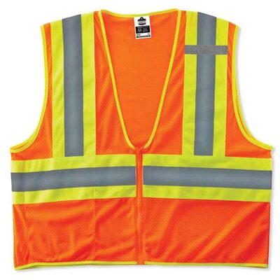 Ergodyne 8229Z 2XL/3XL Orange Type R Class 2 Two-Tone Vest
