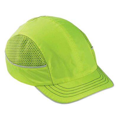 Ergodyne 8950 Short Brim Lime Bump Cap