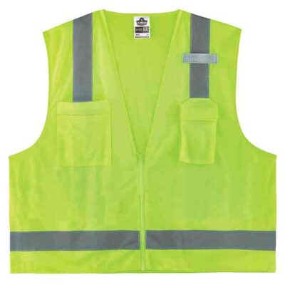 Ergodyne 8249Z XS Lime Type R Class 2 Surveyors Vest