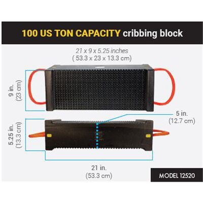 ESCO 100 Ton Capacity Single CribLok Block
