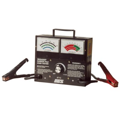 Electronic Specialties BATTERY TESTER CARBON PILE-500amp Clamps