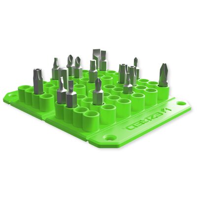 E-Z Red 48 PIECE MAGNETIC FLEXIBLE BIT HOLDER