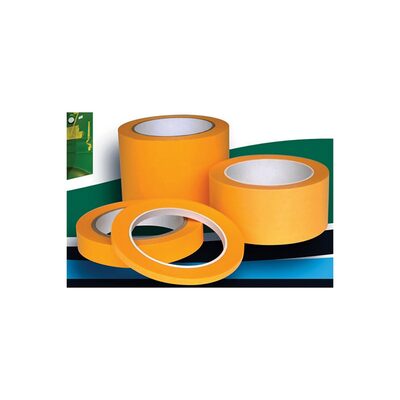 Distribution 48060 Flexible Semi-Translucent K-UTG Masking Tape, 55 yd L x 3/4 in W, Gold