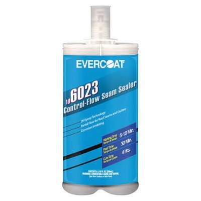 Fibre glass Evercoat 106023 Control Flow Seam Sealer, 200 mL Cartridge, Liquid, Beige, 4 hr Curing