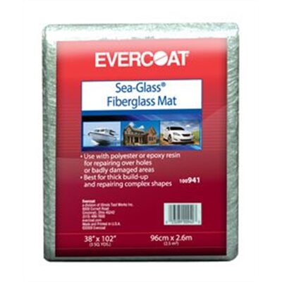 Fibre glass Evercoat Sea-Glass 100942 Fiberglass Mat, 0.75 oz Bag, White/Neutral, Solid