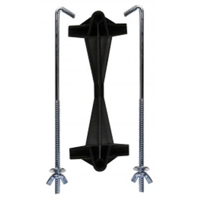 FJC BATTERY CLAMP HOLD DOWN W/ HOOKS