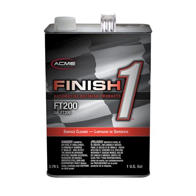Finish 1 Automotive Refinish Products FT200-1 Surface Cleaner, 1 gal Can, Liquid