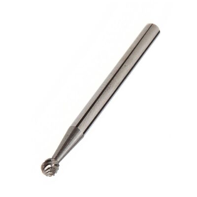 Forney Industries Tungsten Carbide Burr, 1/8 in Ball Shaped (SD-42)