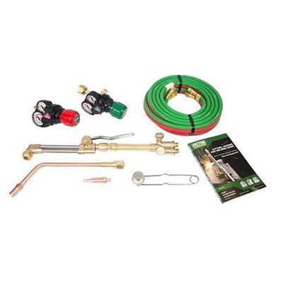 Firepower Victor Contender AF Heavy Duty Outfit W/Torch Handle, Cutting Attachment, Regulators