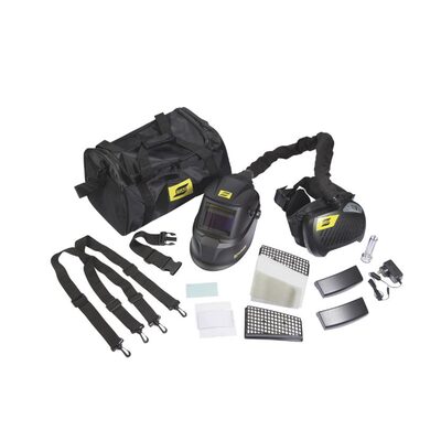 Firepower ESAB Freezone Savage A40 PAPR Welding Helmet with Grind Mode and Filter/Blower System