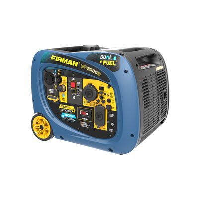 Firman  Dual Fuel Inverter 3200/2900W Electric Start Gasoline or Propane Powered Parallel Ready Portable Generator
