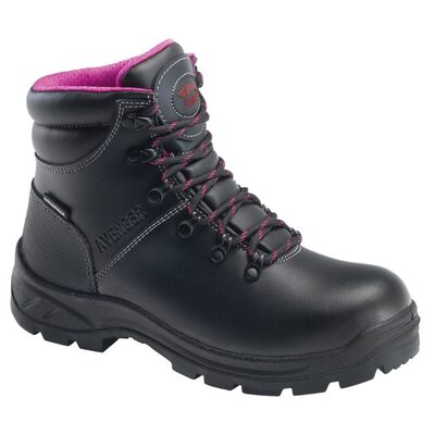 Avenger Builder Series - Women's Boots - Steel Toe - IC|EH|SR - Black/Black - Size: 7.5M