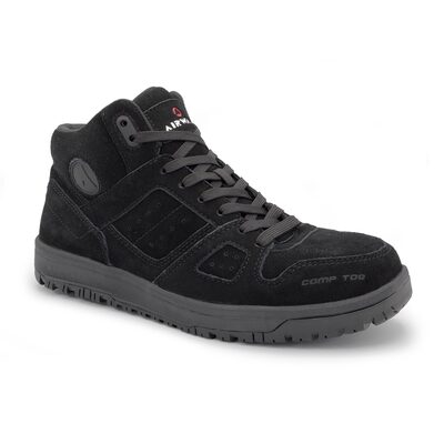 AIRWALK MONGO Mid - Men's Mid Top Shoe - CT|EH|SR - Black/Black - Size: 10.5 - D - (Regular)