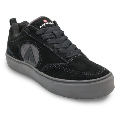 AIRWALK PHAT A Low Soft Toe - Men's - SFT|EH|SR|SF - Black - Size: 8 - EE - (Extra Wide)