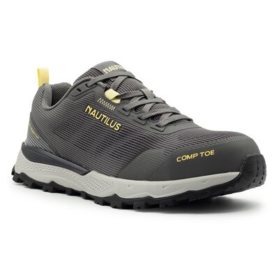 Nautilus Safety Footwear Trillium - Women's - CT|EH|SR|PR - Grey - Size: 9.5 - D - (Regular)