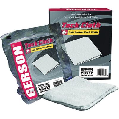 Gerson Co. 020001W Economy Tack Cloth, 36 in L x 18 in W, White
