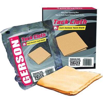 Gerson Co. 020004G Supreme Tack Cloth, 36 in L x 18 in W, Gold