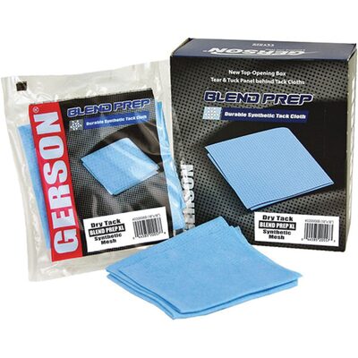 Gerson Co. Blend Prep 020008B Tack Cloth, XL, 18 in L x 18 in W, Blue