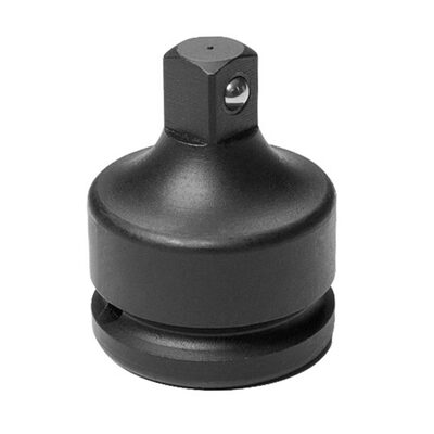 Grey Pneumatic 3/4" Female x 1/2" Male Adapter with Friction Ball