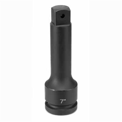 Grey Pneumatic 1" Drive x 3" Extension with Pin Hole