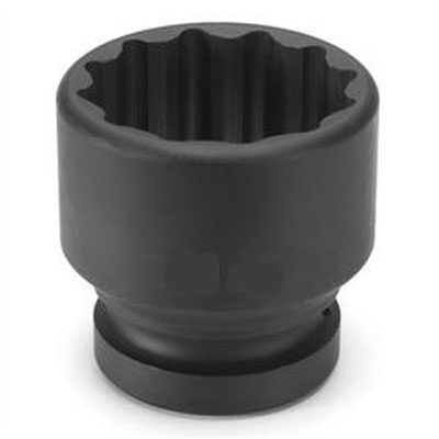 Grey Pneumatic 1-1/2" Drive x 6-1/2" Standard - 12 Point Socket