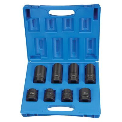 Grey Pneumatic 1" Drive 8 Piece Truck Wheel Set