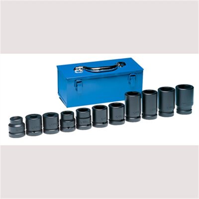 Grey Pneumatic 1" Drive 11 Piece Metric Truck Set