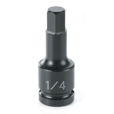 Grey Pneumatic 1/4" Drive x 3/16" Hex Driver