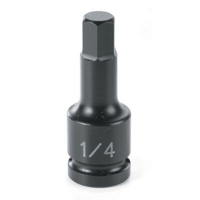 Grey Pneumatic 1/4" Drive x 9mm Hex Driver