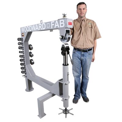 Woodward Fab English wheel, 43" throat depth