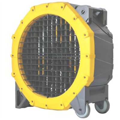 Hessaire 30-Inch Industrial Air Circulator 3 Speed, Oscillating, Floor or Hanging Mount Option