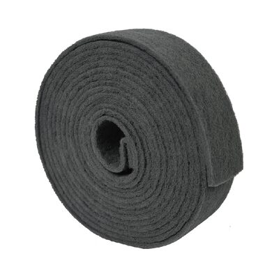 High Teck Products (1 roll per bag) 4.5"X32.8' U/F GRAY SCUFF ROLL, with Sillicon Carbide Grain