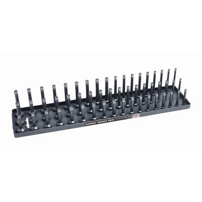 Hansen Global 1/2" Metric 3-Row Socket Tray