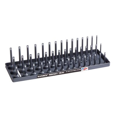 Hansen Global 3/8" DR. Metric 3-Row Soc Tray