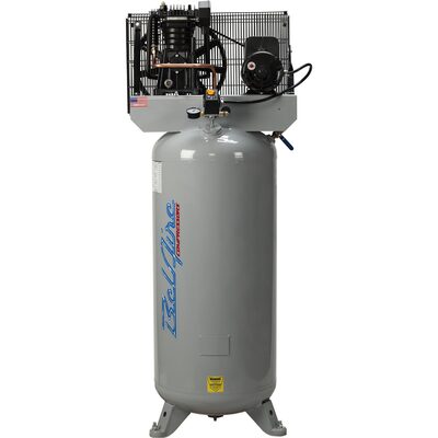 IMC (Belaire) 5 HP 80 Gallon 175 PSI 230 Volt Air Compressor 5 HP 80 Gallon Vertical 175 PSI 230 1 60 14.6 CFM PAT 49 Pump 56 Frame Motor