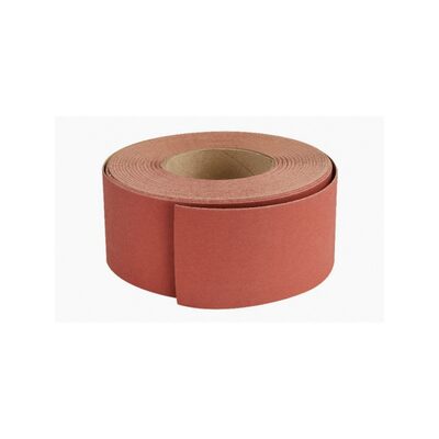 Indasa USA,Inc. Medallion 960-220 Rhynostick Red Line XL Long File Board Sanding Roll, 27-1/2 yd L x 2-3/4 in W, 220 Grit