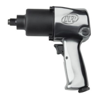 Ingersoll Rand 1/2 Inch Air Impact Wrench, Super Duty, 600 ft-lb Torque, Friction Ring Retainer, Pistol Grip