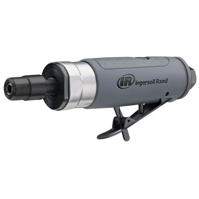 Ingersoll Rand Air Die Grinder, 25,000 RPM, 0.33 HP, 1/4 Inch Collet, Rear Exhaust