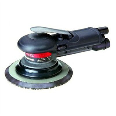 6" Random Orbital Air Sander, 3/16" Orbit Diameter, Vinyl Pad, 12,000 RPM, 0.2 HP