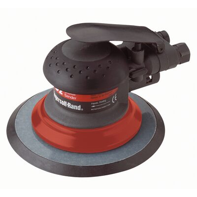 Ingersoll Rand 6" Random Orbital Air Sander, 3/32" Orbit, Vinyl Pad, 12000 RPM, 0.2 HP
