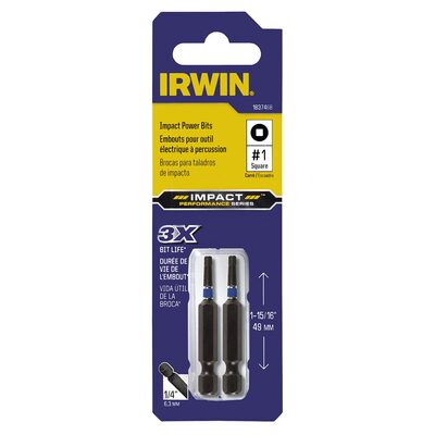 Irwin Industrial Phillips Impact Bit No. 1 Square