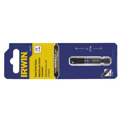 Irwin Industrial Socket Adptr 1/4" To 1/4"