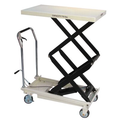 Jet Tools DSLT-770 - Double Scissor Lift Table, 770-lb. Capacity