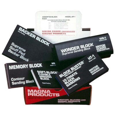 Motor Guard SAND BLOCK ASSORTMENT 5 PIECE