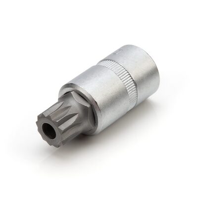 J S Products (steelman) 16mm 1/2-Inch Drive 12-Point Triple Square Tamper-Proof Transmission Drain Plug Bit Socket