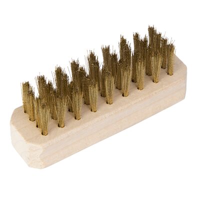 J S Products (steelman) 3-1/4-Inch x 1-Inch Brass Tire Repair Brush