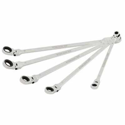 J S Products (steelman) 5pc MM Fl Dp Spline Rat Wr Set