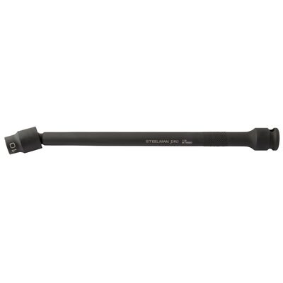 J S Products (steelman) 3/8" Drive x 9" Long Ball-Joint Impact Socket,10mm
