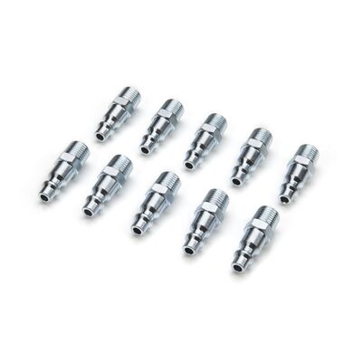 J S Products (steelman) Steel Industrial Plug, 1/4-Inch (10 pc.)