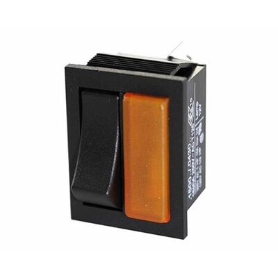 The Best Connection 16 Amp 12V Amber Light On-Off